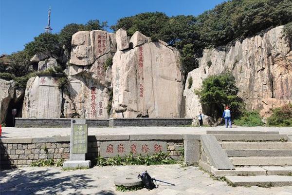 泰山一日游最佳路线图