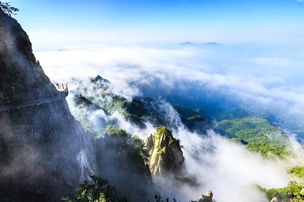 洛阳老君山云海什么季节出现多 附最佳观赏地点