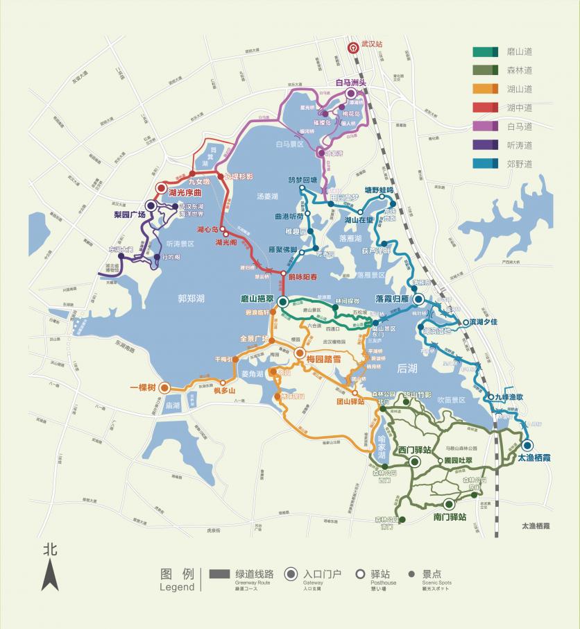 东湖四大景区哪个好玩?看完景区特点豁然开朗