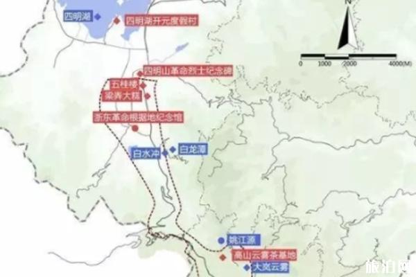 四明山旅游景点 四明山有什么好玩的 四明山游玩线路推荐