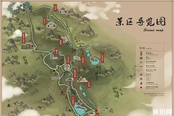 北宫国家森林公园门票 游玩攻略-景点分布